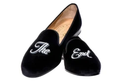 Women Stubbs & Wootton The End Velvet Slipper (Women)