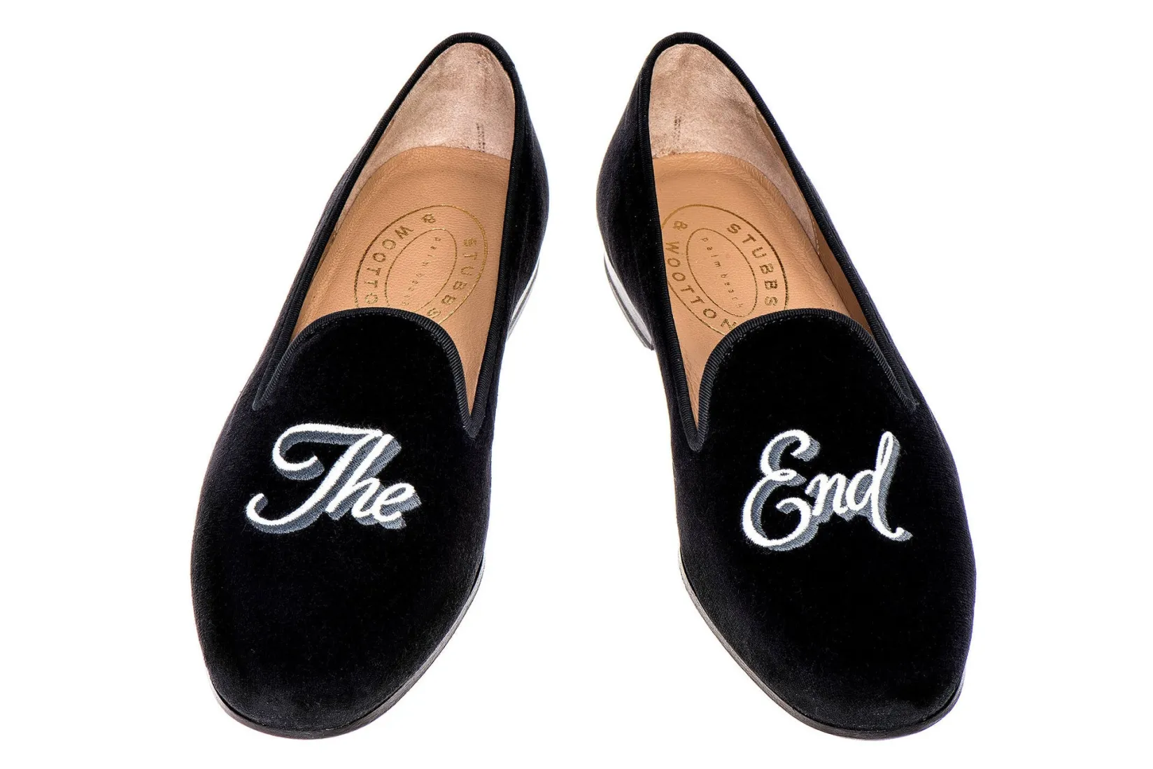 Women Stubbs & Wootton The End Velvet Slipper (Women)