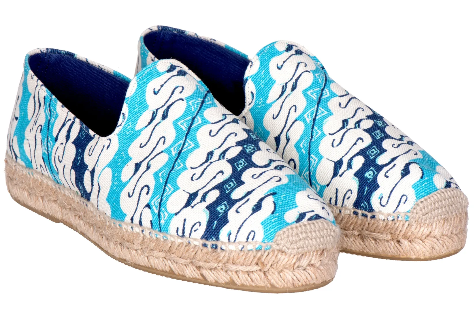 Women Stubbs & Wootton Tile Cerulean Gatsby (Women)