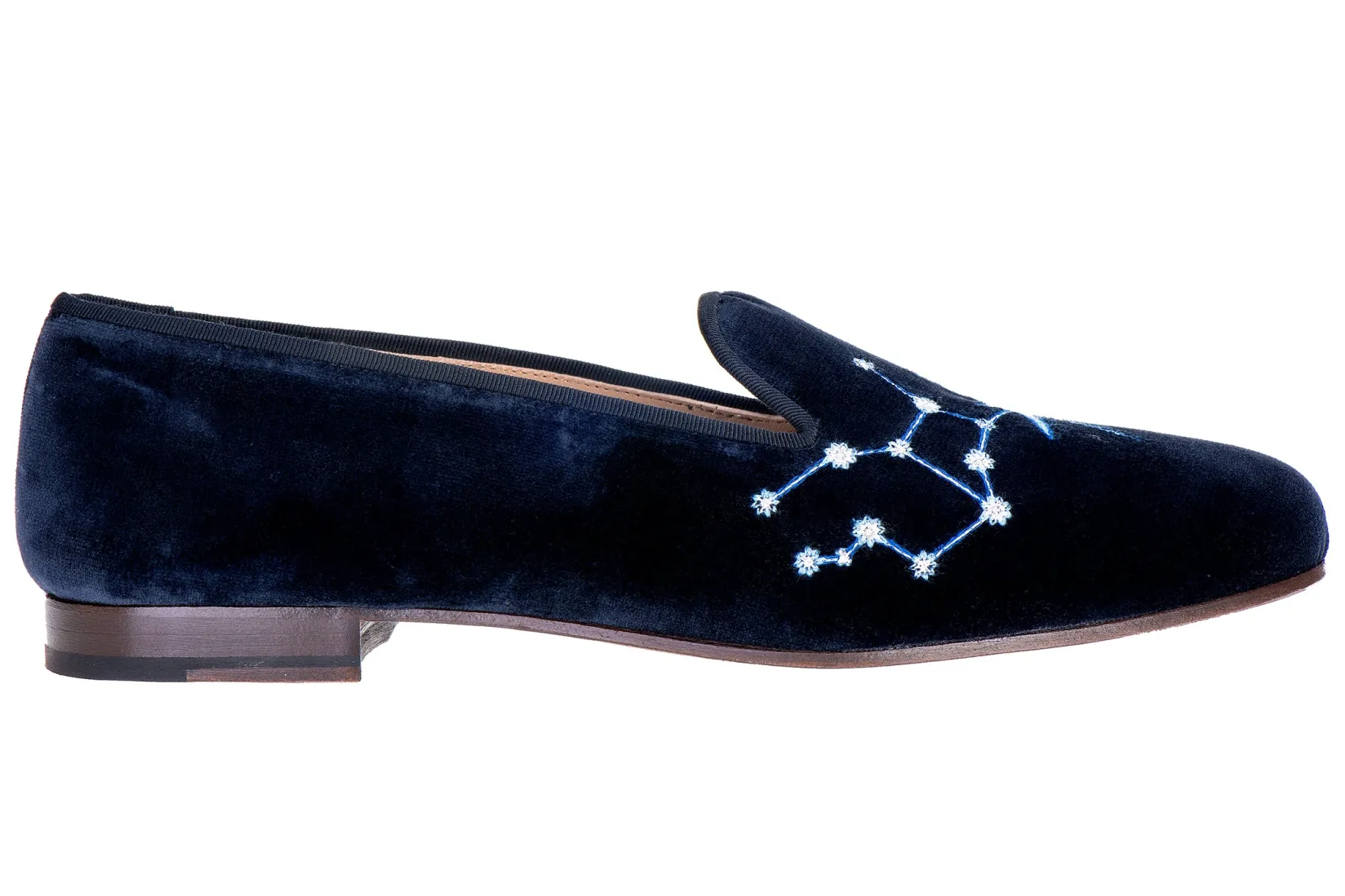 Women Stubbs & Wootton Virgo Velvet Slipper (Women)