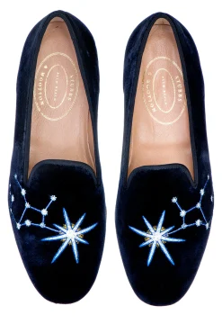 Stubbs & Wootton Virgo Velvet Slipper (Men)