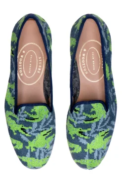 Women Stubbs & Wootton Wetlands Needlepoint Slipper (Women)