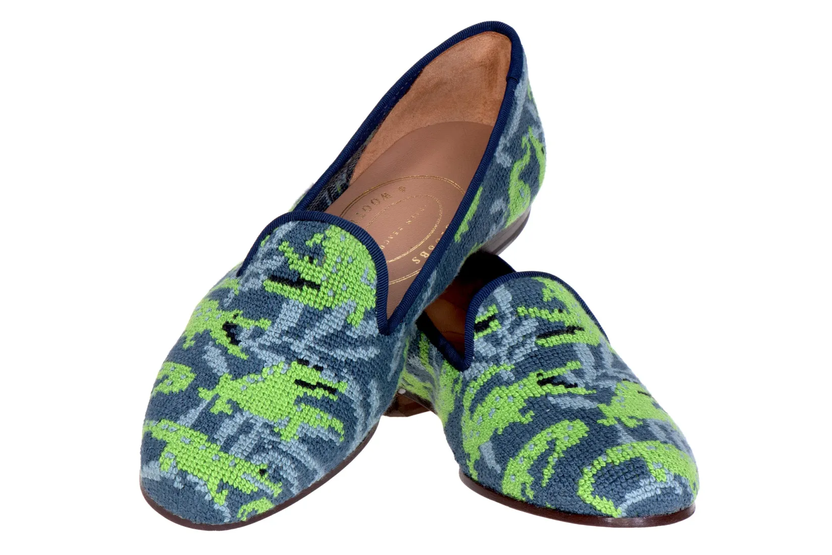 Women Stubbs & Wootton Wetlands Needlepoint Slipper (Women)
