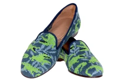 Stubbs & Wootton Wetlands Needlepoint Slipper (Men)